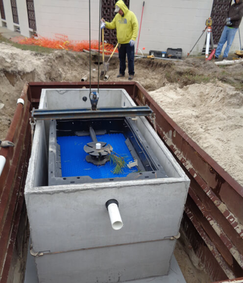 Advanced treatment unit set for installation — Central Florida